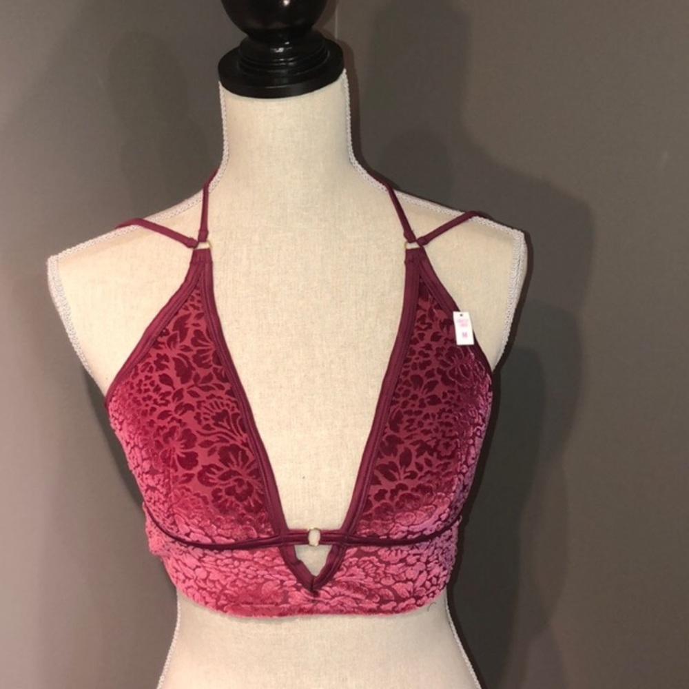 VS Velvet Burnout Bra NWT